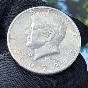 1973 D USA Kennedy Half Dollar 50 Cent EF Collectors Coin RARE